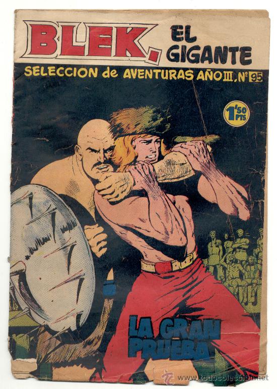 Tebeos: BLEK, EL GIGANTE - N&ordm; 95 - &rdquo;LA GRAN PRUEBA&rdquo; - TORAY. - Foto 1