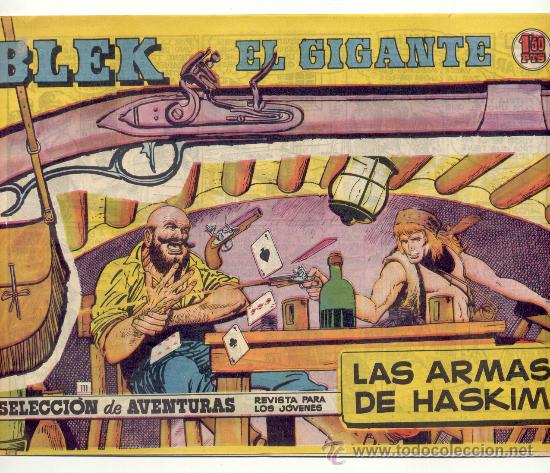 Tebeos: BLEK, EL GIGANTE - N&ordm; 111 - &rdquo;LAS ARMAS DE HASKIM&rdquo; - TORAY. - Foto 1