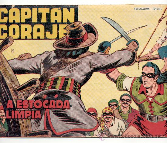 Tebeos: CAPIT&Aacute;N CORAJE - N&ordm; 20 - &rdquo;A ESTOCADA LIMPIA&rdquo; - TORAY - ORIGINAL.. - Foto 1