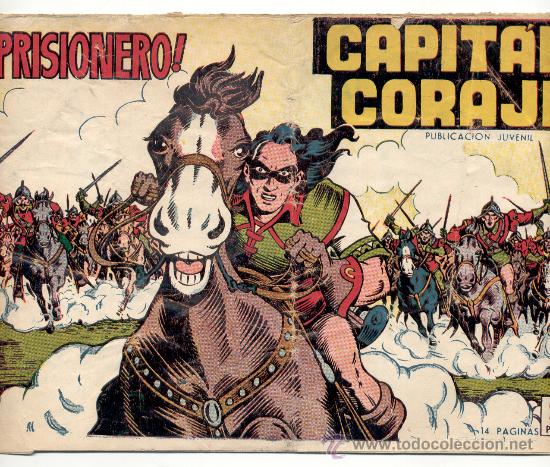 Tebeos: CAPIT&Aacute;N CORAJE - N&ordm; 25 - &rdquo;&iexcl;PRISIONERO!&rdquo; - TORAY - ORIGINAL.. - Foto 1