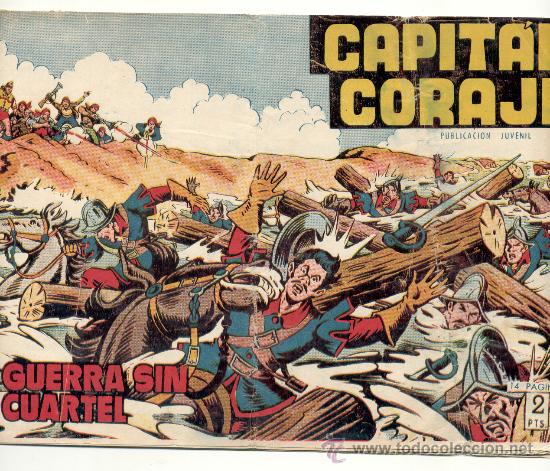 Tebeos: CAPIT&Aacute;N CORAJE - N&ordm; 30 - &rdquo;GUERRA SIN CUARTEL&rdquo; - TORAY - ORIGINAL.. - Foto 1