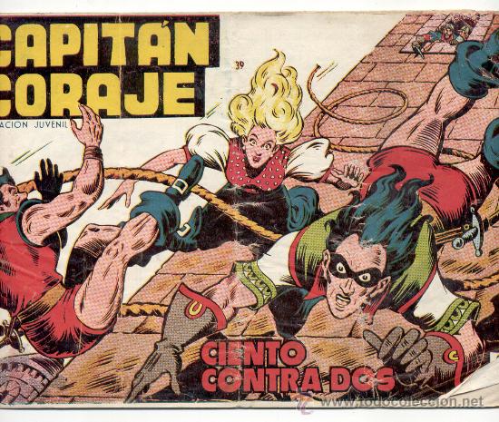 Tebeos: CAPIT&Aacute;N CORAJE - N&ordm; 39 - &rdquo;CIENTO CONTRA DOS&rdquo; - TORAY - ORIGINAL.. - Foto 1