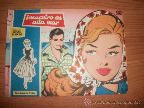 Tebeos: ROSAS BLANCAS N&ordm; 79 EDICIONES TORAY 1958 - Foto 1