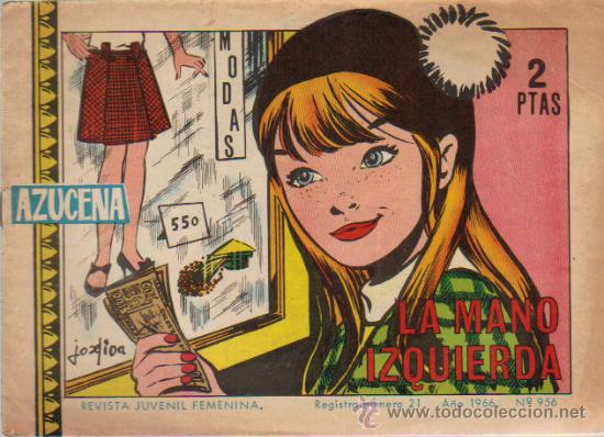 Tebeos: COLECCION AZUCENA N&ordm; 956 - ED.TORAY A&Ntilde;O 1966 - Foto 1