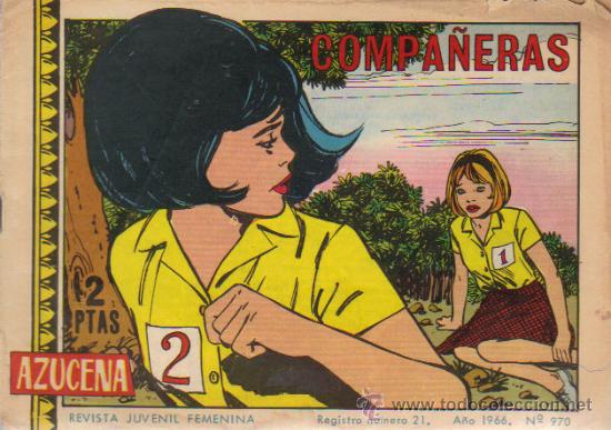 Tebeos: COLECCION AZUCENA N&ordm; 970 - ED.TORAY A&Ntilde;O 1966 - Foto 1