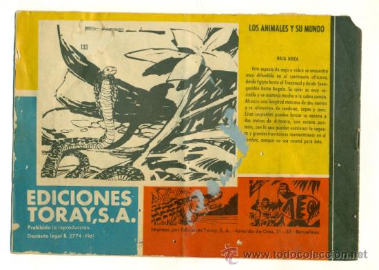Tebeos: TAMAR N&ordm; 133 - ORIGINAL DE TORAY - Foto 2
