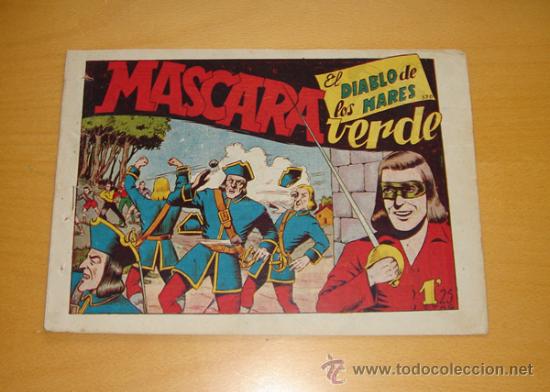 Tebeos: DIABLO DE LOS MARES N&ordm;. 57 ORIGINAL.M&Aacute;SCARA VERDE - Foto 1