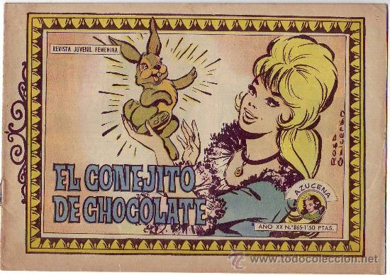 Tebeos: azucena - el conejito de chocolate - n&ordm; 865 - ed. toray - Foto 1
