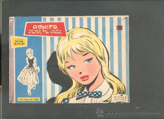 Tebeos: COLECCI&Oacute;N ROSAS BLANCAS N&ordm; 54, EDITORIAL TORAY - Foto 1