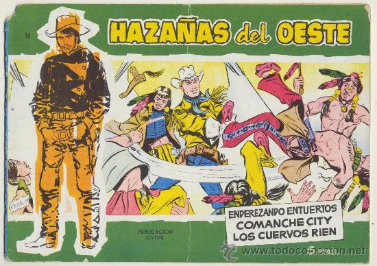 Tebeos: Haza&ntilde;as del oeste Verde n&ordm;  16. Toray 1959. - Foto 1