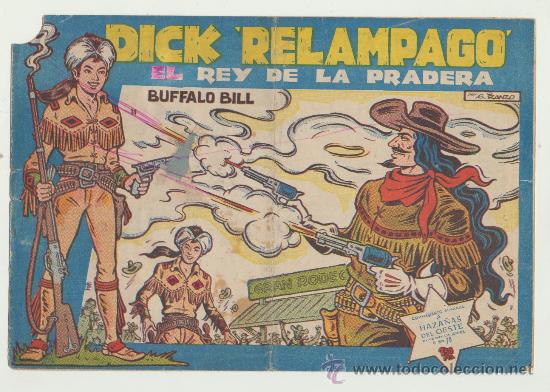 Tebeos: Dick Rel&aacute;mpago n&ordm; 147. Toray 1960. - Foto 1