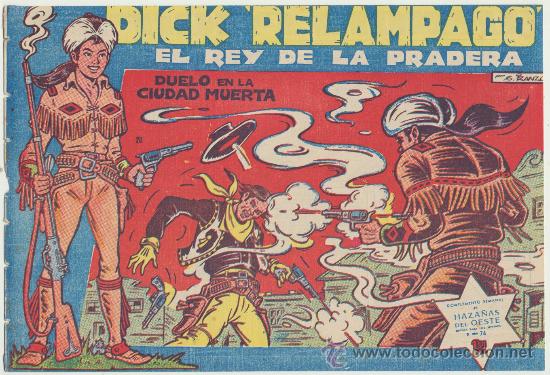 Tebeos: Dick Rel&aacute;mpago n&ordm; 20. Toray 1960. - Foto 1