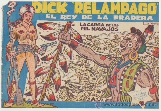 Tebeos: Dick Rel&aacute;mpago n&ordm; 15. Toray 1960. - Foto 1