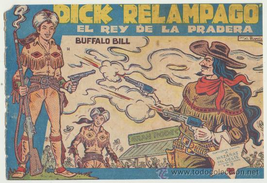 Tebeos: Dick Rel&aacute;mpago n&ordm; 14. Toray 1960. - Foto 1