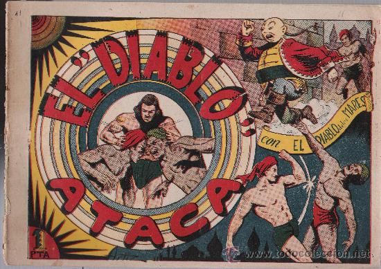 Tebeos: El Diablo de los Mares n&ordm; 11. Toray 1947. - Foto 1