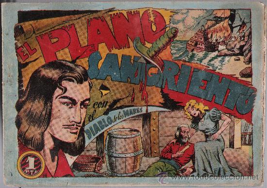 Tebeos: El Diablo de los Mares n&ordm; 14. Toray 1947. - Foto 1