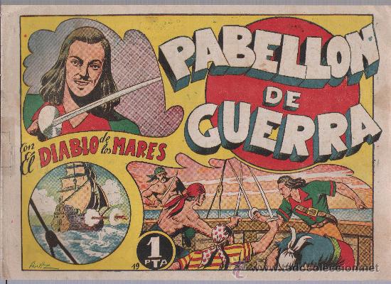 Tebeos: El Diablo de los Mares n&ordm; 19. Toray 1947. - Foto 1