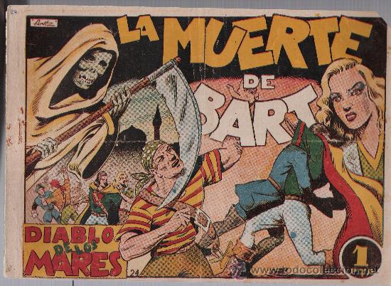 Tebeos: El Diablo de los Mares n&ordm;  24. Toray 1947. - Foto 1