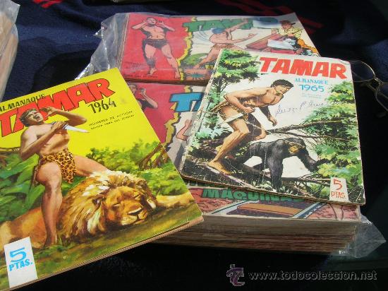 Tebeos: TAMAR COLECCION COMPLETA ORIGINAL SUELTA Y CON LOS ALMANAQUES - Foto 1