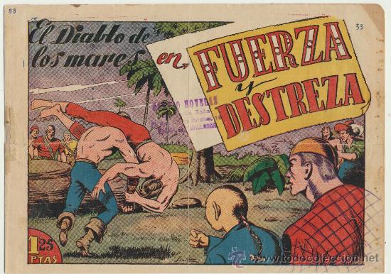 Tebeos: El Diablo de los Mares n&ordm; 33. Toray 1947. - Foto 1