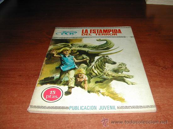 Tebeos: ED. TORAY 1970, COLECCION LEOPARDO N&ordm; 3, LA ESTAMPIDA DEL TERROR - Foto 1