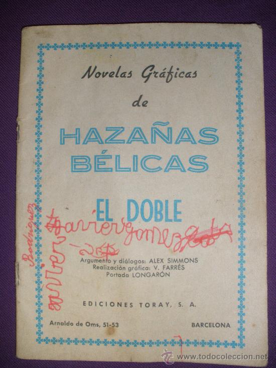 Tebeos: Novelas graficas de HAZAÑAS BELICAS (EL DOBLE). - Foto 1 - 26590908