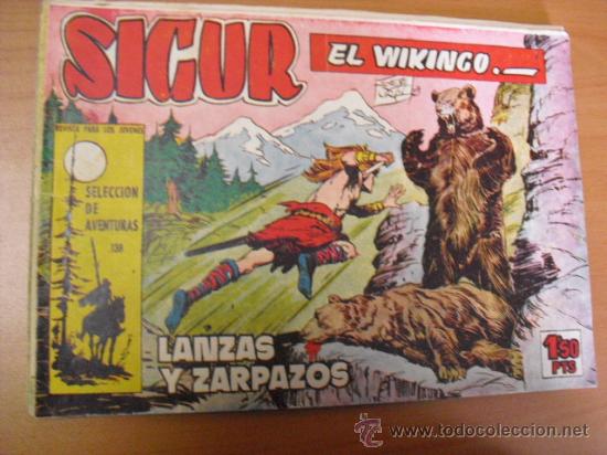 Tebeos: sigur el wikingo n&ordm; 138, de toray 1958 - Foto 1