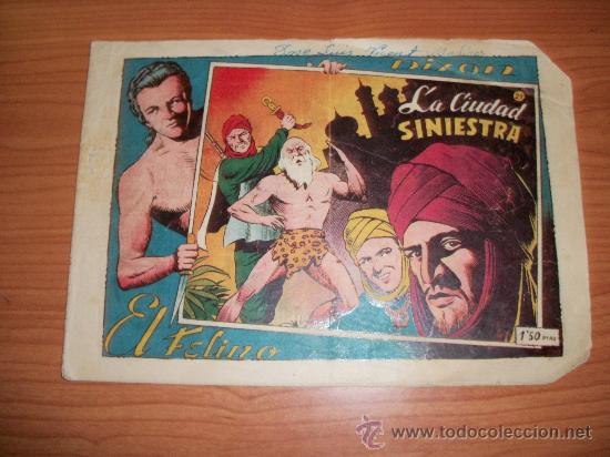 Tebeos: DIXON EL FELINO N&ordm; 21 EDICIONES TORAY 1954 - Foto 1