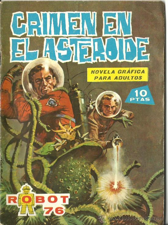 Tebeos: ROBOT 76 A&Ntilde;O 1967 CRIMEN EN EL ASTEROIDE - Foto 1
