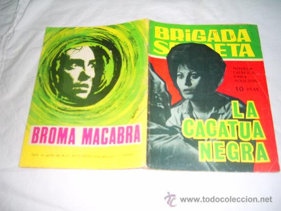 Tebeos: BRIGADA SECRETA N&ordm; 173. LA CACATUA NEGRA - Foto 1