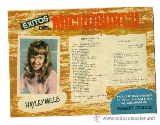 Tebeos: SERENATA - TORAY  N&ordm;   183 - TRASERA  :  HARLEY MILLS - Foto 2