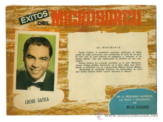 Tebeos: SERENATA - TORAY  N&ordm; 306 - TRASERA  LUCHO GATICA - Foto 2