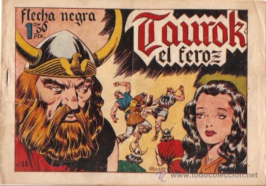 Tebeos: COMIC EDITORIAL TORAY FLECHA NEGRA N&ordm; 11 - Foto 1