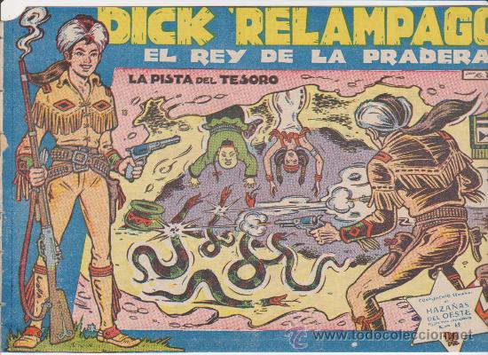 Tebeos: Dick Rel&aacute;mpago n&ordm;  13. Toray  1959. - Foto 1