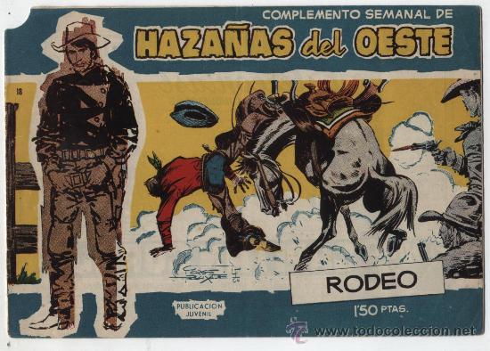 Tebeos: Haza&ntilde;as del Oeste n&ordm;  18.  Toray  1958. - Foto 1