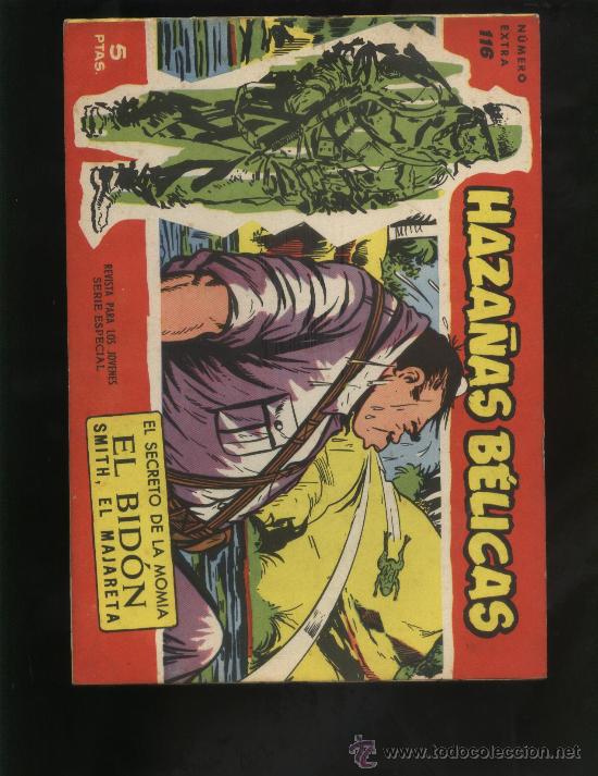 Tebeos: HAZA&Ntilde;AS BELICAS ROJAS N&ordm; 116 - Foto 1