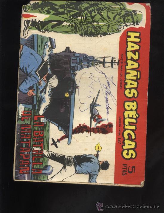 Tebeos: HAZA&Ntilde;AS BELICAS ROJAS N&ordm; 147 - Foto 1