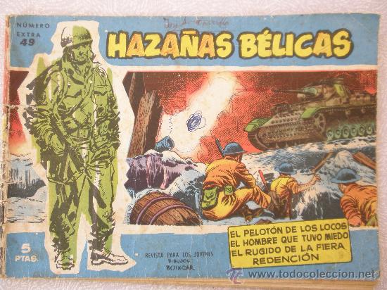 Tebeos: HAZA&Ntilde;AS BELICAS SERIE AZUL N&ordm; 49 - Foto 1
