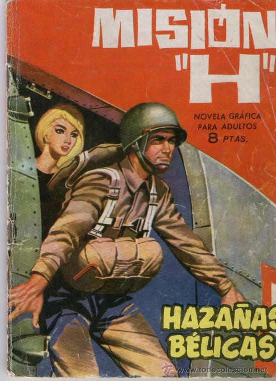 Tebeos: MISION &rdquo;H&rdquo; DE AZA&Ntilde;AS BELICAS - Foto 1
