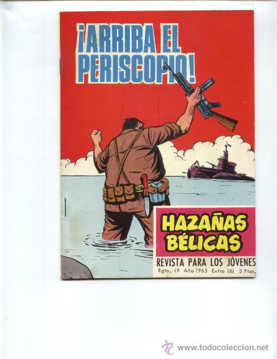 Tebeos: HAZA&Ntilde;AS BELICAS N&ordm; 181 - Foto 1