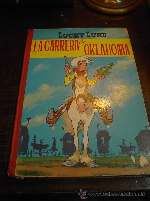 Tebeos: Lucky Luke, La carrera de Oklahoma, Ed. Toray, 2 ed. 1969 - Foto 1