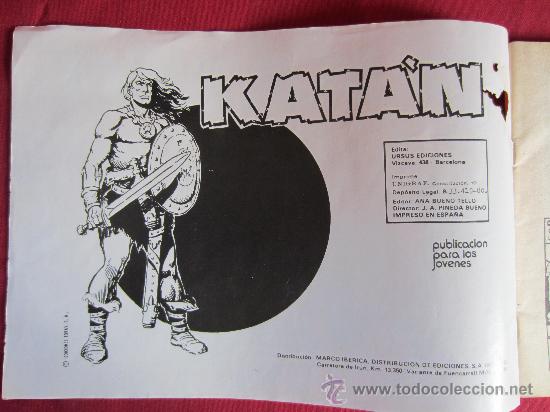 Tebeos: KATAN - LA PUERTA DEL TIEMPO - Foto 2