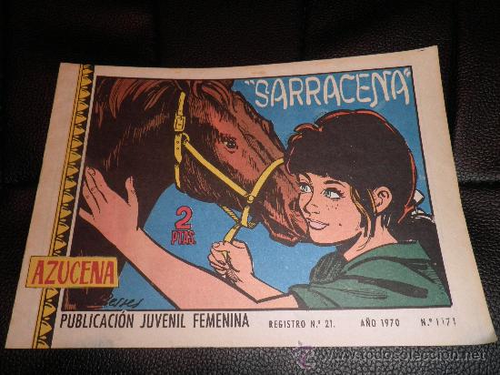 Tebeos: AZUCENA   N&ordm; 1171       TORAY - Foto 1