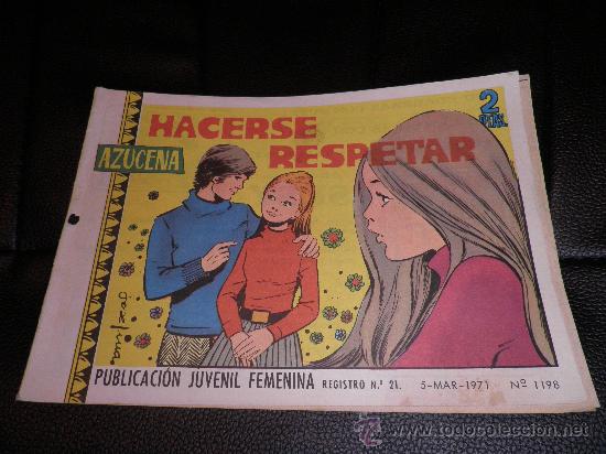 Tebeos: AZUCENA N&ordm; 1198 TORAY - Foto 1