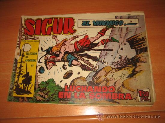 Tebeos: SIGUR EL WIKINGO N&ordm; 28.EDICIONES TORAY - Foto 1