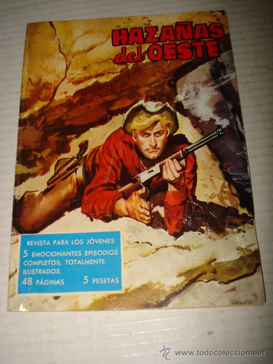 Tebeos: Haza&ntilde;as del Oeste .  N&ordm; 12 . A&ntilde;o 1959 . - Foto 1
