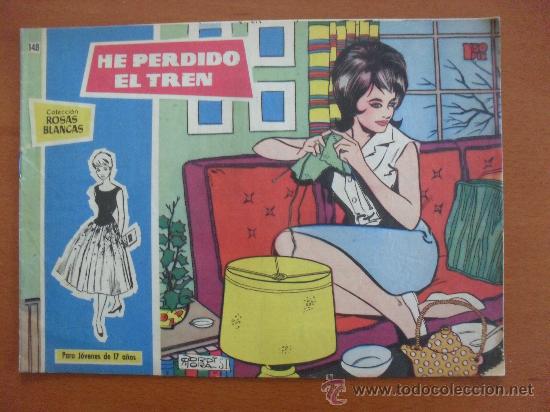 Tebeos: Rosas blancas n&ordm; 148 - he perdido el tren -- toray - Foto 1