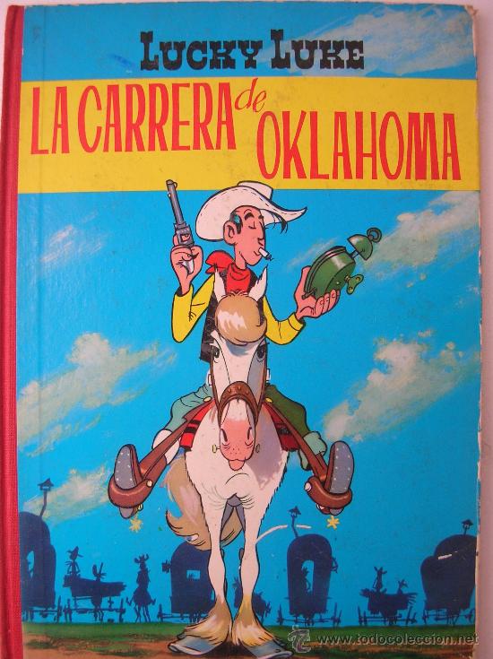 Tebeos: LUCKY LUKE: LA CARRERA DE OKLAHOMA: 2&ordf; EDICION A&Ntilde;O 1969 - Foto 1