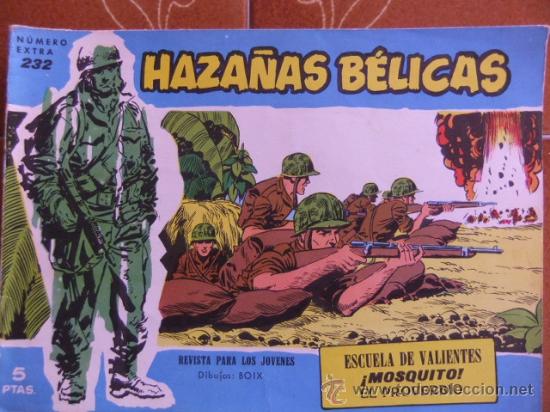 Tebeos: HAZA&Ntilde;AS BELICAS EXTRA N&ordm; 232 SERIE AZUL - Foto 1