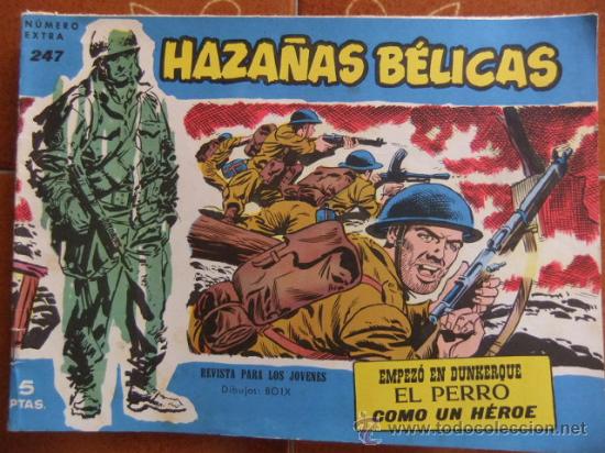 Tebeos: HAZA&Ntilde;AS BELICAS EXTRA N&ordm; 247 SERIE AZUL - Foto 1
